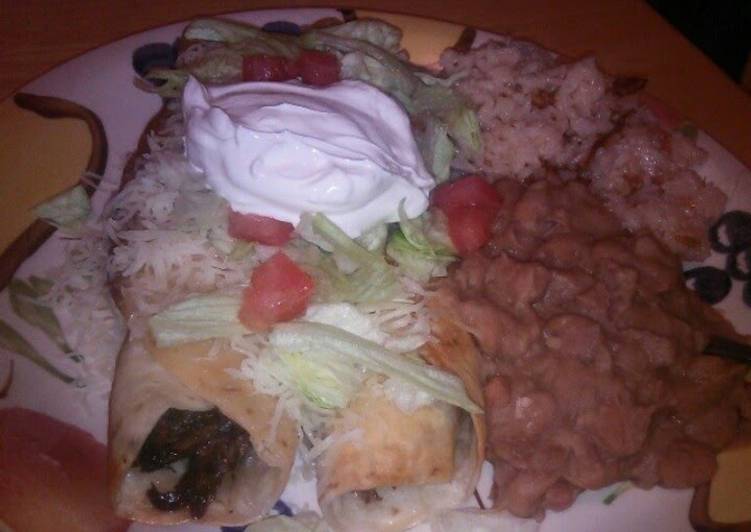 Recipe of Favorite Shredded Beef Flautas