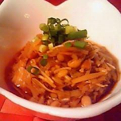 A picture of Super Easy! Slippery Homemade Nametake (Preserved Nametake Mushrooms).