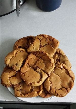 A picture of Banana Scookies.