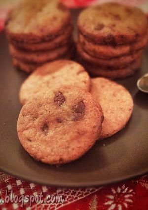 A picture of Choco-Honey Cookies.