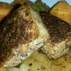 A picture of Sig's Hot Spicy Tofu.