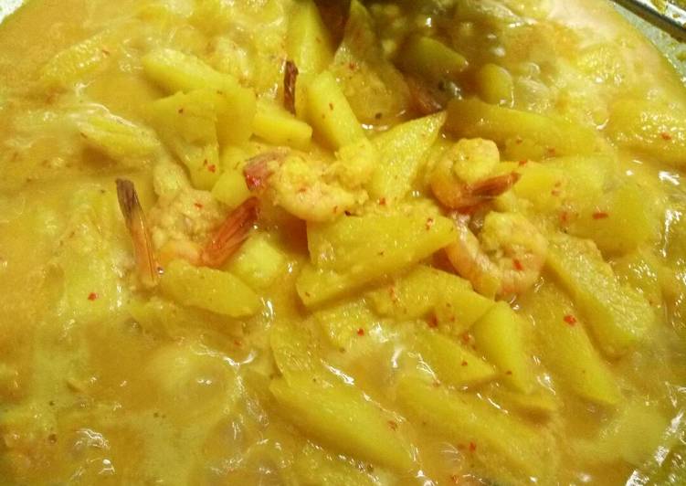 Langkah Mudah untuk Membuat Gulai Udang Nanas, Menggugah Selera