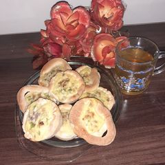 Basket Pizza Muffins A picture of Basket Pizza Muffins.