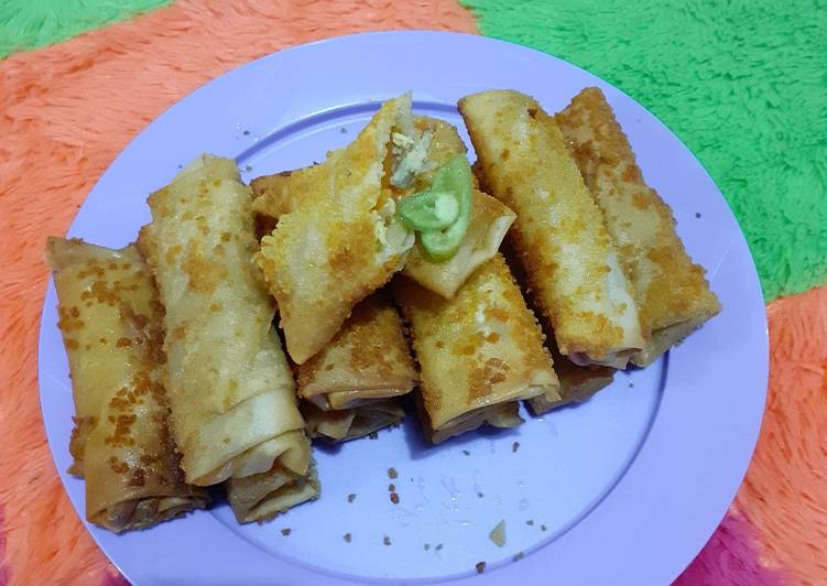 Lumpia selimut Telur 3in1