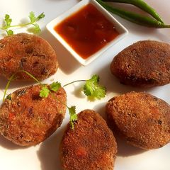 A picture of Beetroot Cutlet.