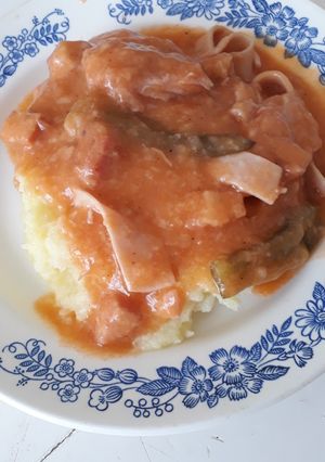 Sertésszelet hentesné módra recept fotója
