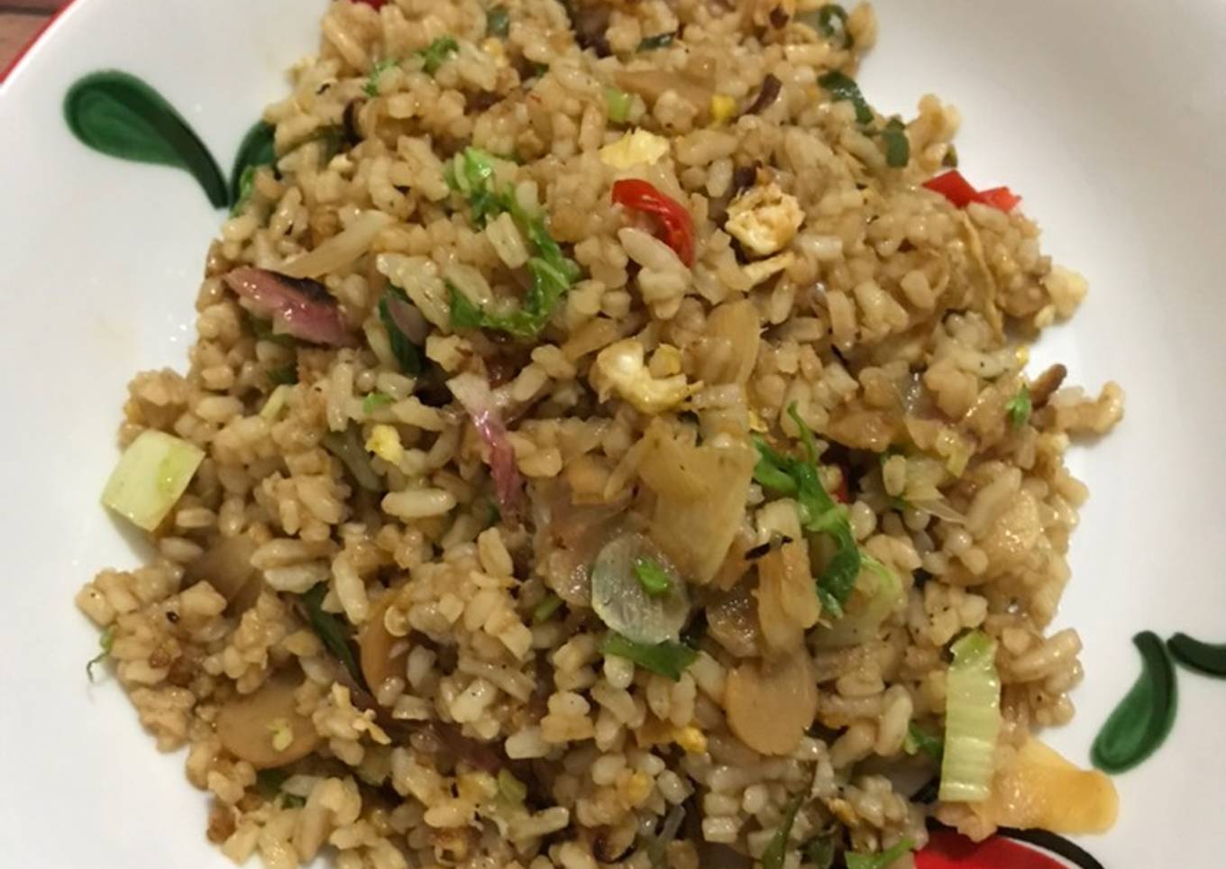 Nasi goreng sosis