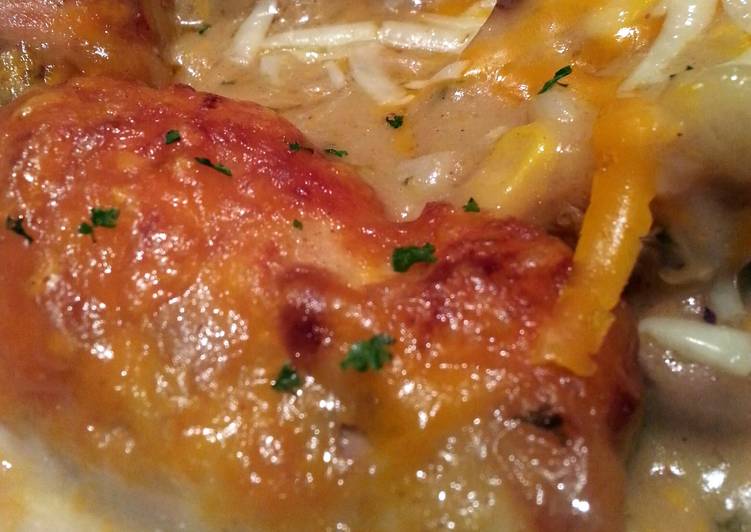 Steps to Make Homemade Chicken and Sweetcorn Casserole