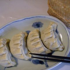 A picture of Imitation Gyoza Cookies.