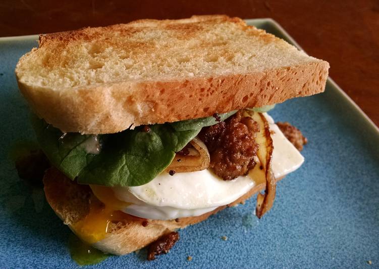 Easiest Way to Prepare Perfect Mediterranean Brunch Sandwich