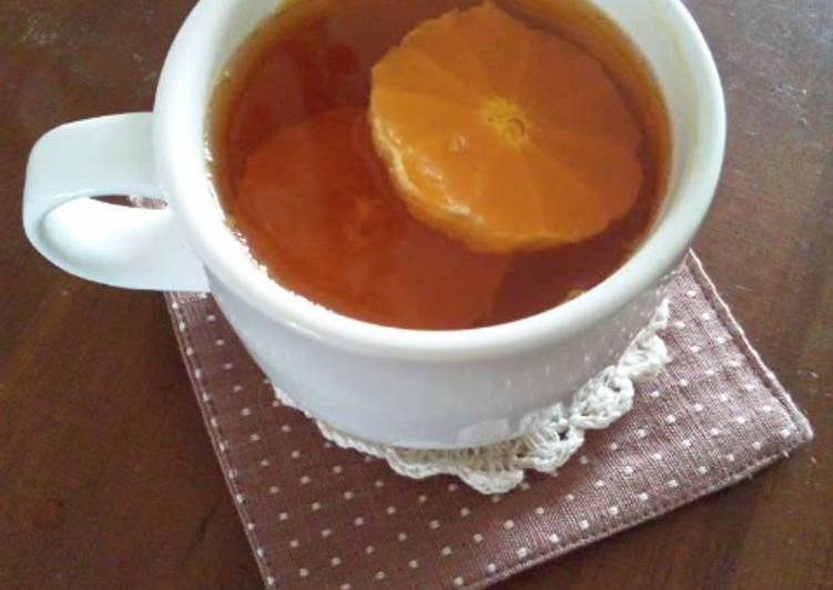 Simple Way to Prepare Award-winning Mandarin Orange Tea