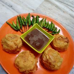 A picture of Besan Aloo Tikki.