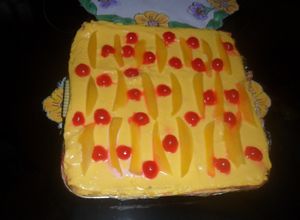 Una foto de Tarta de mango