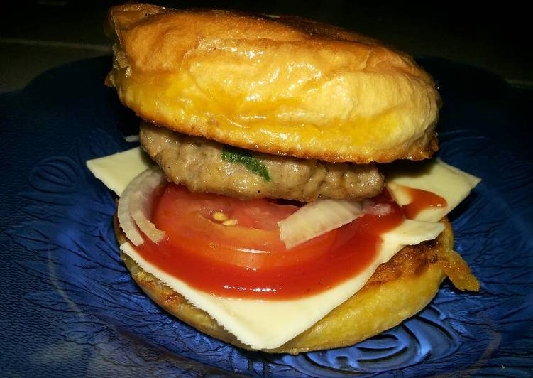 Burger "patty" homemade