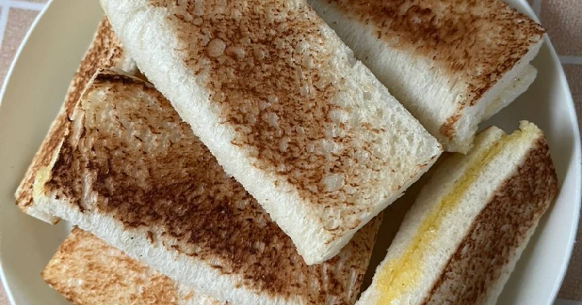 Resep Roti Panggang Mentega Gula Untuk Sarapan Dan Bekal Sekolah Oleh