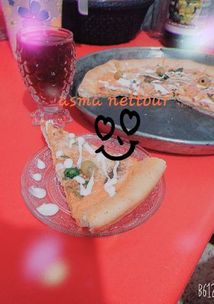 صورة لوصفة بيتزا سهلة وشهية 🍕