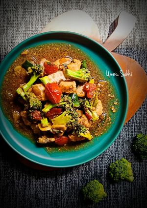 Foto resep Tuna Brokoli Saus Tiram