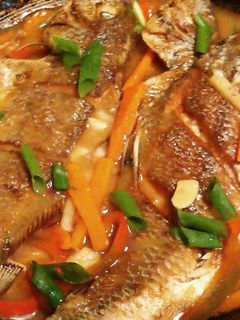 A picture of Sweet & Sour Fish.