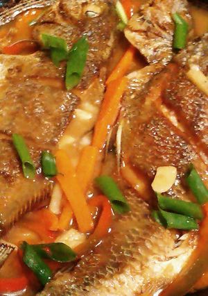 A picture of Sweet & Sour Fish.