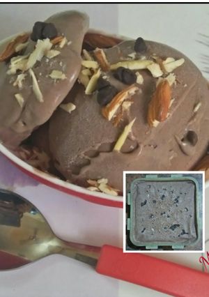 A picture of Chocolate Banana Icecream.