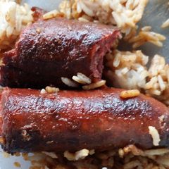 A picture of Chinese sausage.