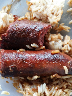 A picture of Chinese sausage.