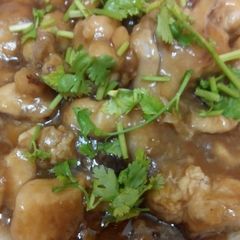 A picture of Dazzled Lemon Honey Chicken.