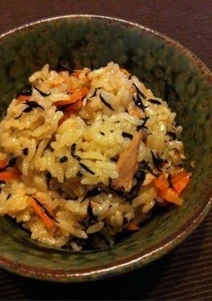 A picture of Easy Japanese-style Rice with Tuna.