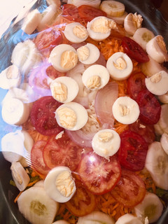 A picture of Vegetable salad 🥗.