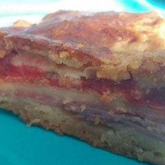 A picture of Antipasto Squares.