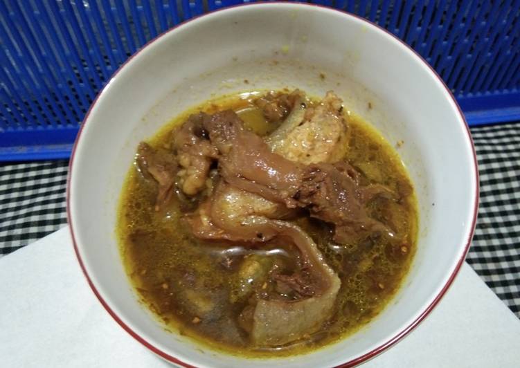 Resep Baru Rawon Tulang Iga Sapi Sedap