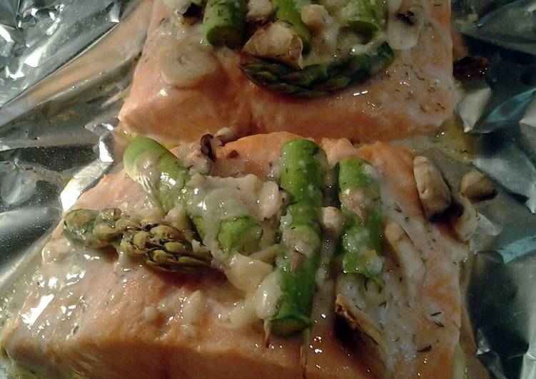 Teach Your Children To Salmon and asparagus