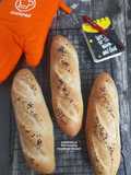 Roti Gandum Sourdough Discard (Tanpa Telur Tanpa Ulen)