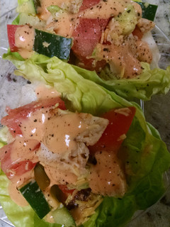A picture of Grilled Chicken Lettuce Wraps.