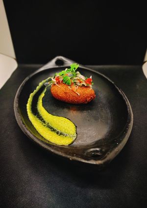 Una foto de Corviches de Pescado