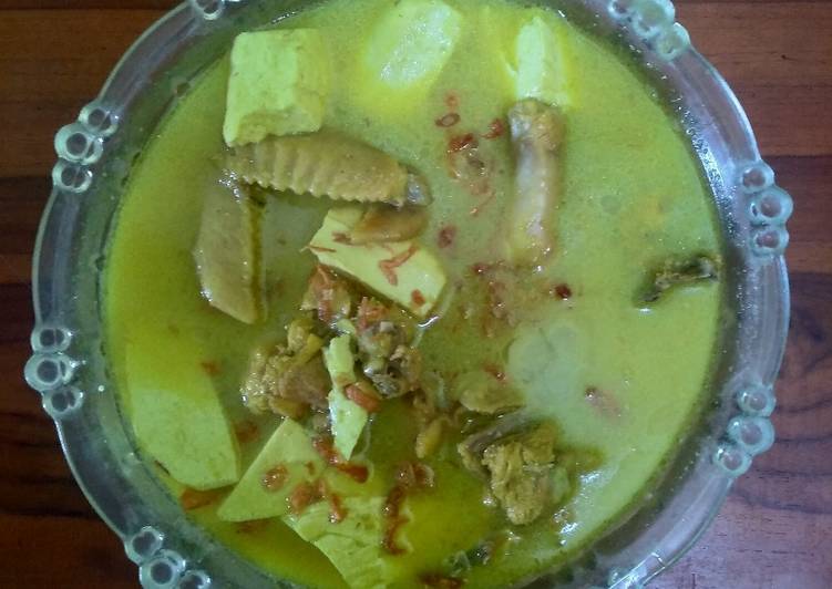 Resep Terik Ayam Kampung &amp; Tahu, Bisa Manjain Lidah