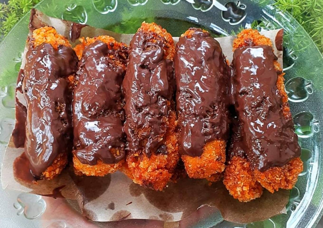 Bagaimana Menyiapkan Pisang coklat Anti Gagal