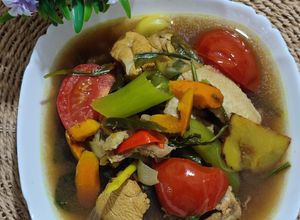 Gambar Ayam Singgang Budu