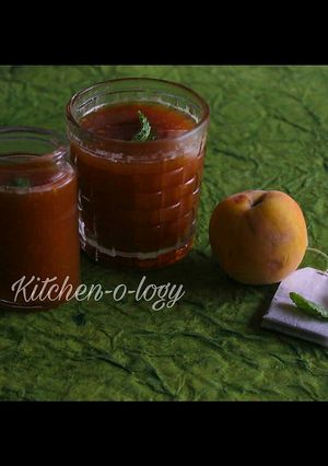A picture of Peach Cooler#5ingredient.