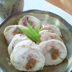 A picture of Osechi Cooking- Chicken Yawatamaki Rolls with Shio-koji.