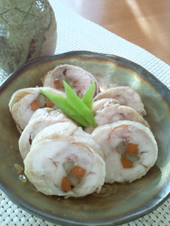 A picture of Osechi Cooking- Chicken Yawatamaki Rolls with Shio-koji.