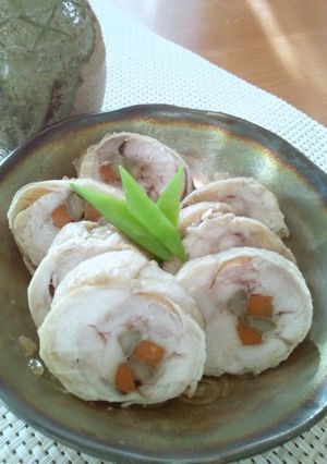 A picture of Osechi Cooking- Chicken Yawatamaki Rolls with Shio-koji.