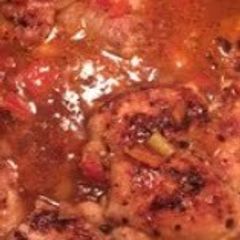 A picture of Stewed Chicken (Jamaican Inspired).