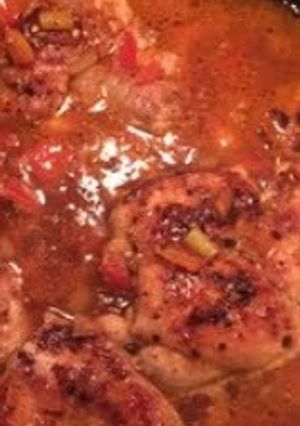 A picture of Stewed Chicken (Jamaican Inspired).