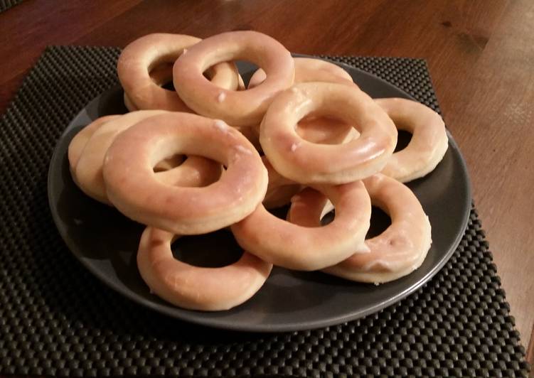 Recipe of Quick Baked glazed doughnuts