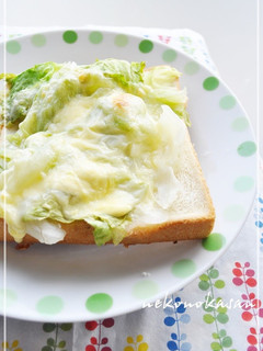 A picture of Full of Lettuce Cheese Toast.