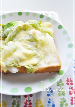 A picture of Full of Lettuce Cheese Toast.
