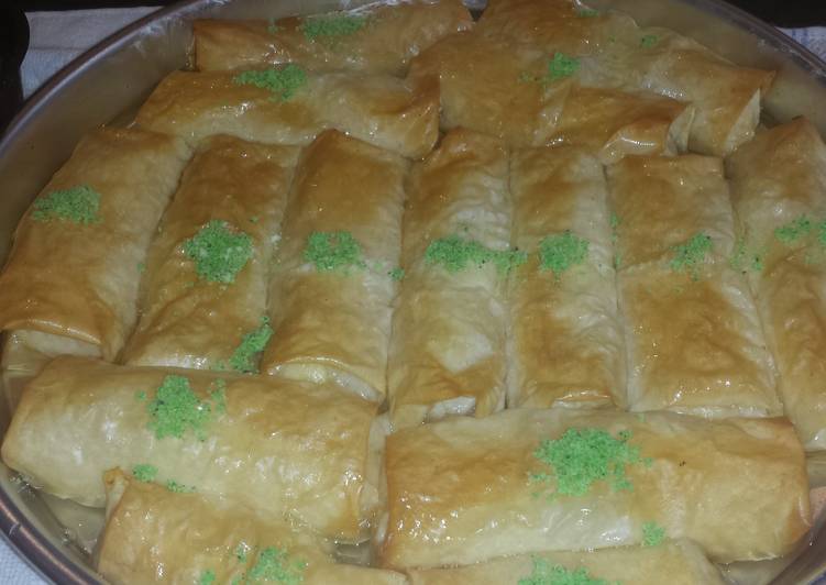 Recipe of Speedy Custard filo cake