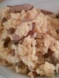 Arroz con gandules (spanish rice with pigeon peas)