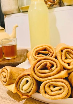 Une photo de Crêpes fines et moelleuses